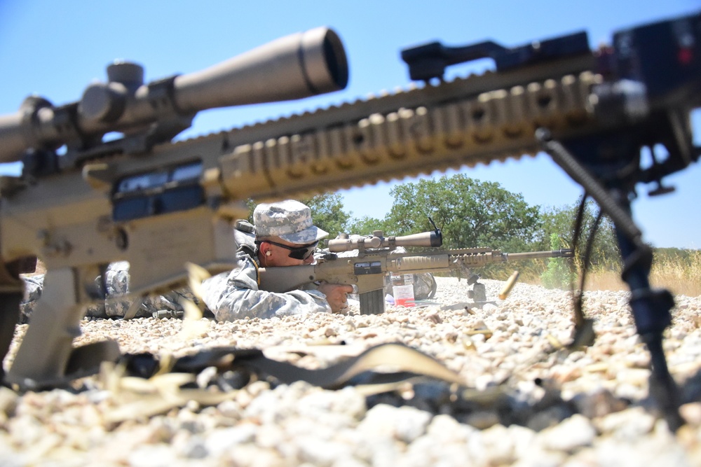 Guam Army National Guard snipers focus down range during XCTC 2016