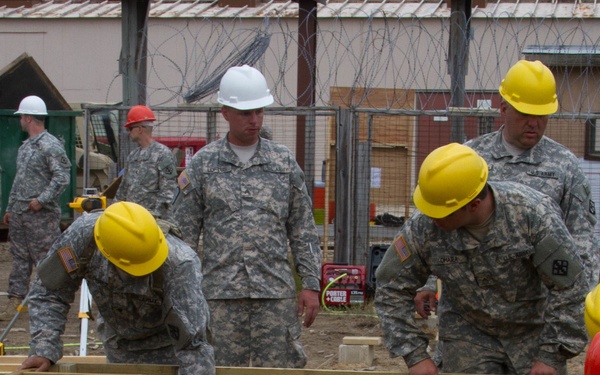 412th Engineers build detainee complex