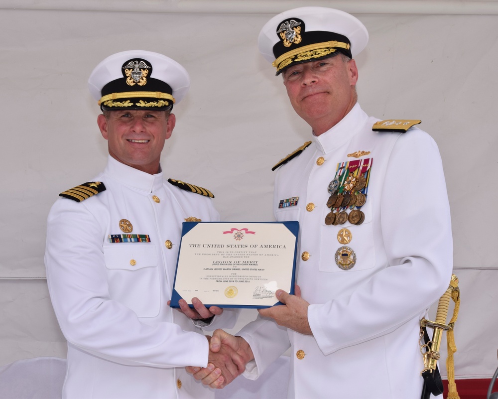 Submarine Squadron 15 Holds Change of Command