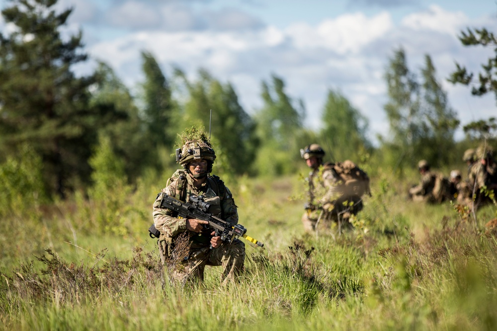 U.S., NATO Allies conduct large-scale exercise to defend Baltics