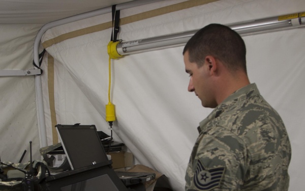 Preparing for the worst: Communication support provided at joint service training event
