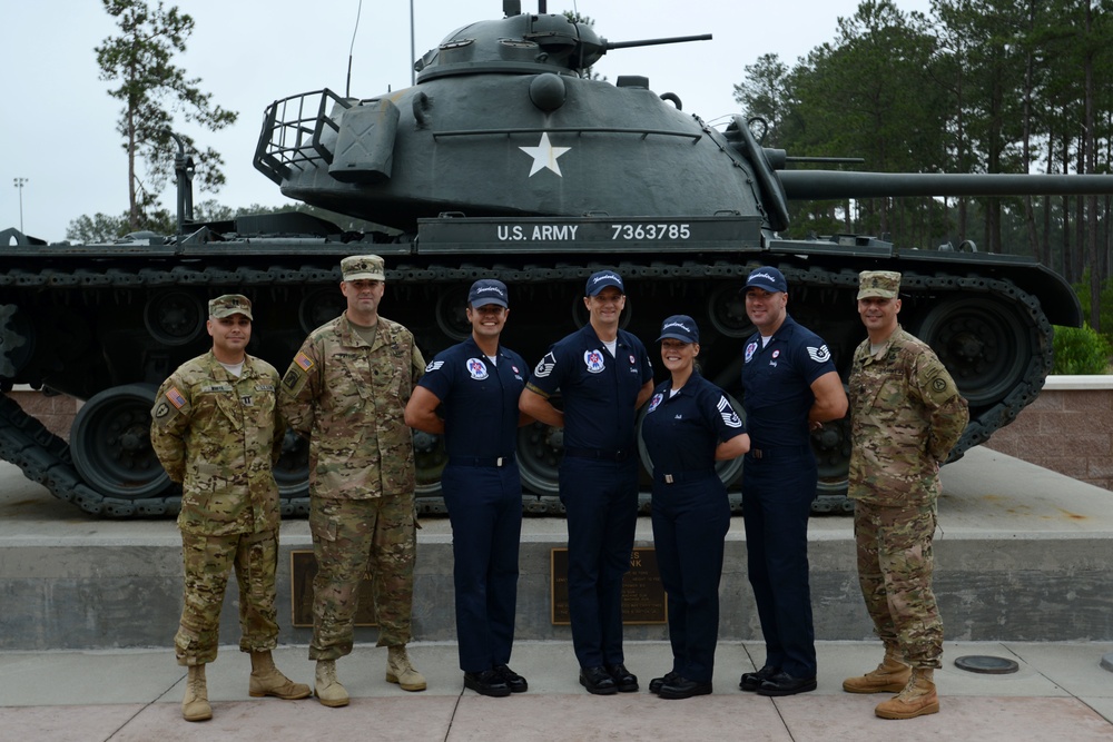 Thunderbirds take the grand tour of Shaw