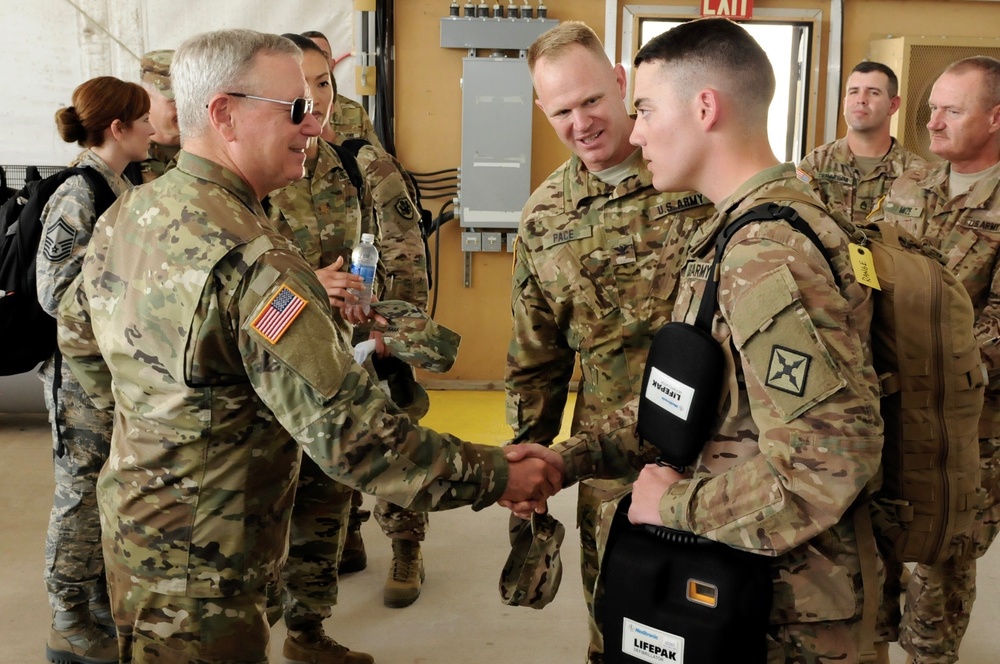 CNGB coins NG Soldier for going above and beyond the call