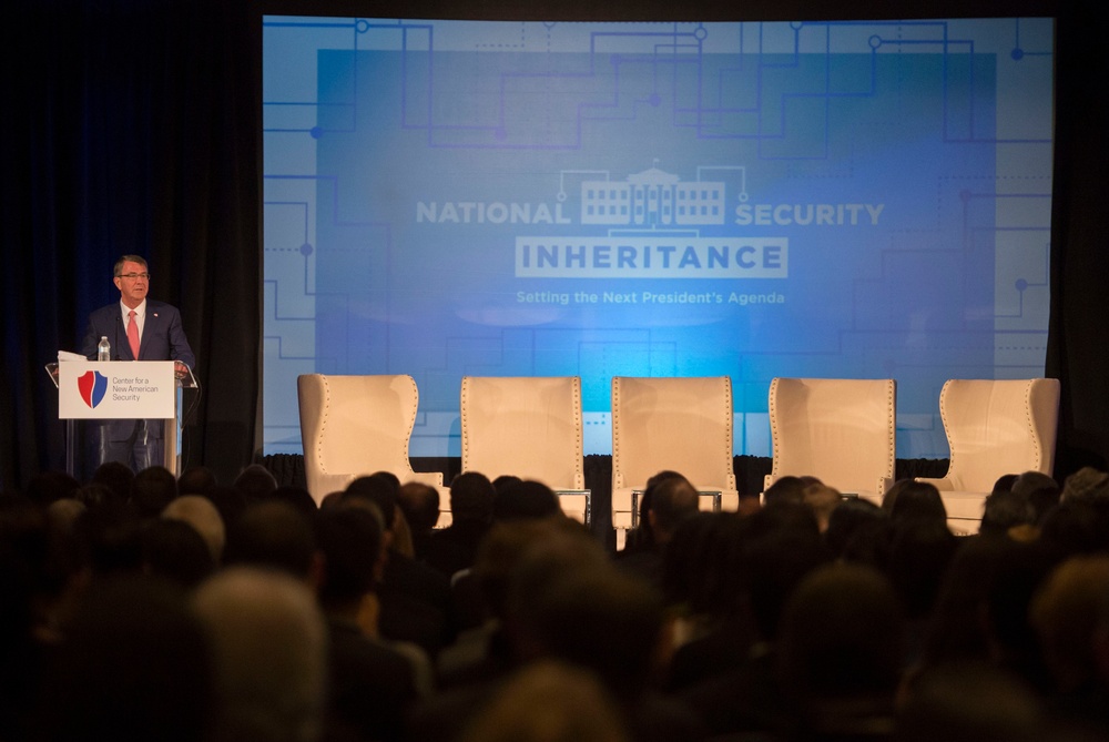 SD speaks at the Center for a New American Security 2016 Annual Conference