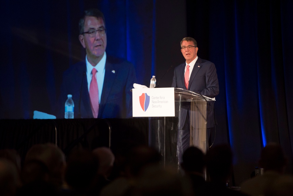 SD speaks at the Center for a New American Security 2016 Annual Conference