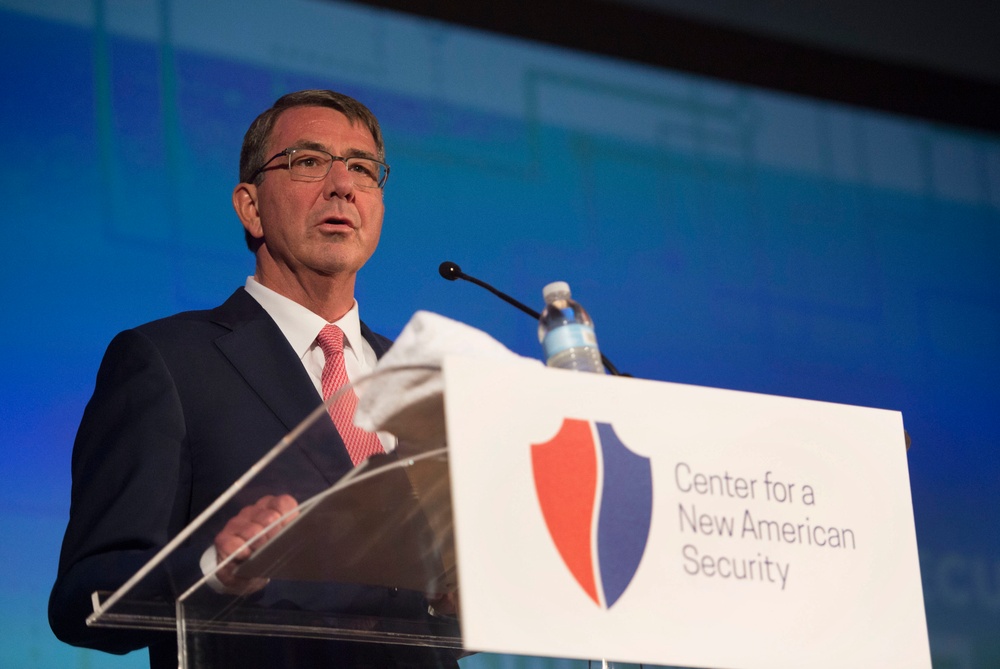 SD speaks at the Center for a New American Security 2016 Annual Conference