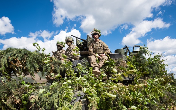 Indiana National Guard Builds Relationships with Foreign Nationals During Operation Anakonda 2016