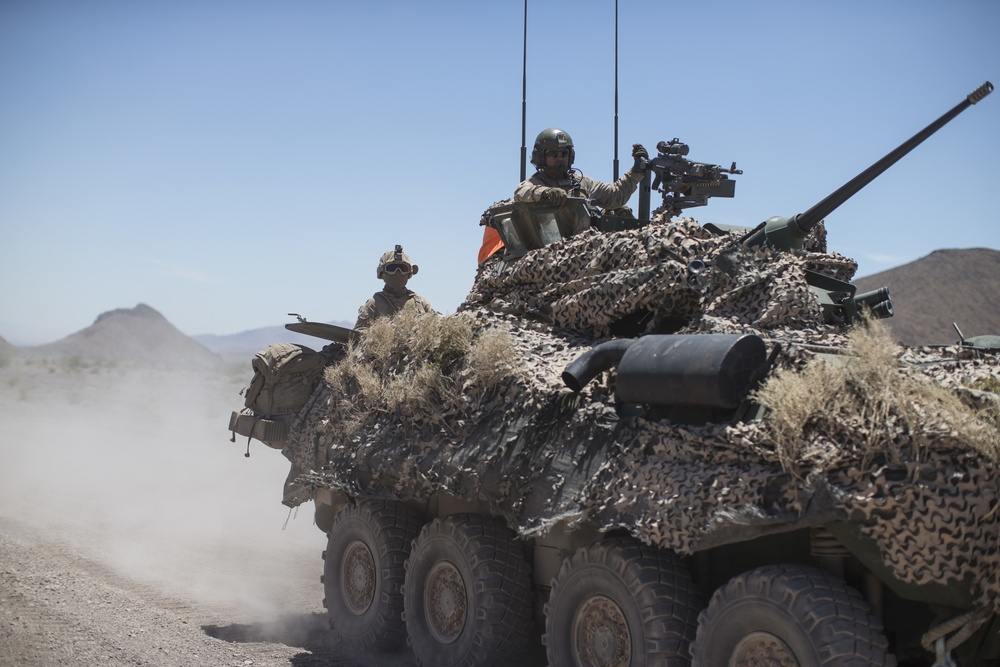 11th Marine Expeditionary Unit's Combined Arms Exercise 2016