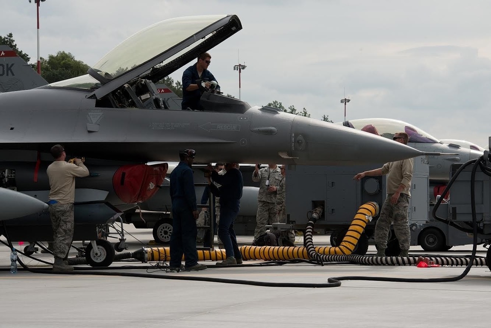Oklahoma Air National Guard’s 138th Maintenance Group supports Polish-led multinational exercise