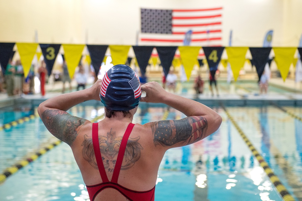 2016 Department of Defense Warrior Games Swimming