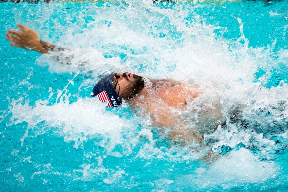 2016 Department of Defense Warrior Games Swimming