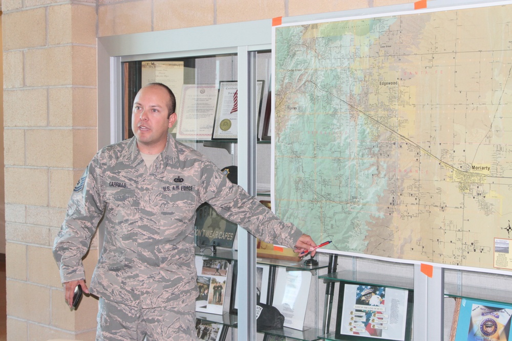 New Mexico National Guard Responds to the Dog Head Fire