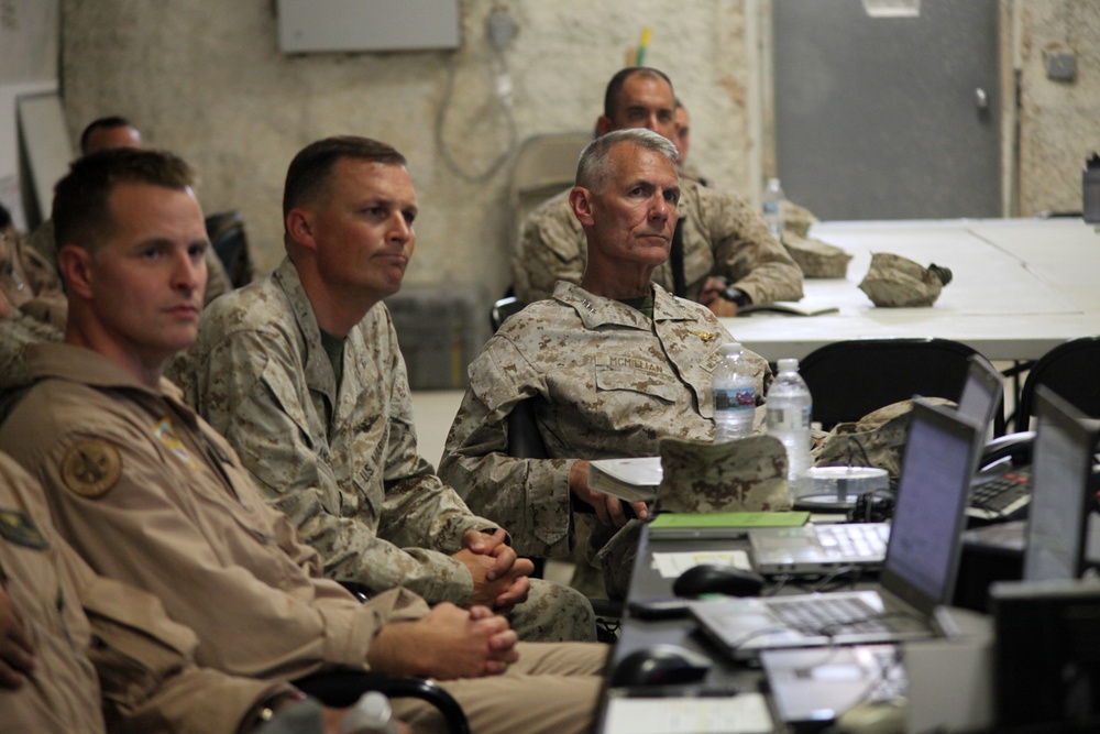 MARFORRES CG Visits MAG-41