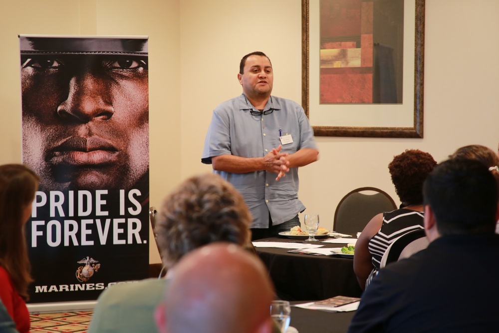 Educators Introduce Themselves at a Welcome Address for the 2016 Key Leaders and Educators Workshop