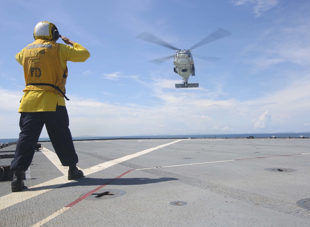U.S. MARINES AND SAILORS ONBOARD THE USS ASHLAND (LSD 48) VISIT THAILAND FOR EXERCISE COOPERATION AFLOAT READINESS and TRAINING