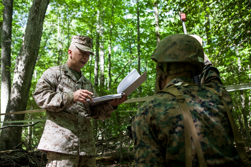 India Co. Small Unit Leader Evaluation Course