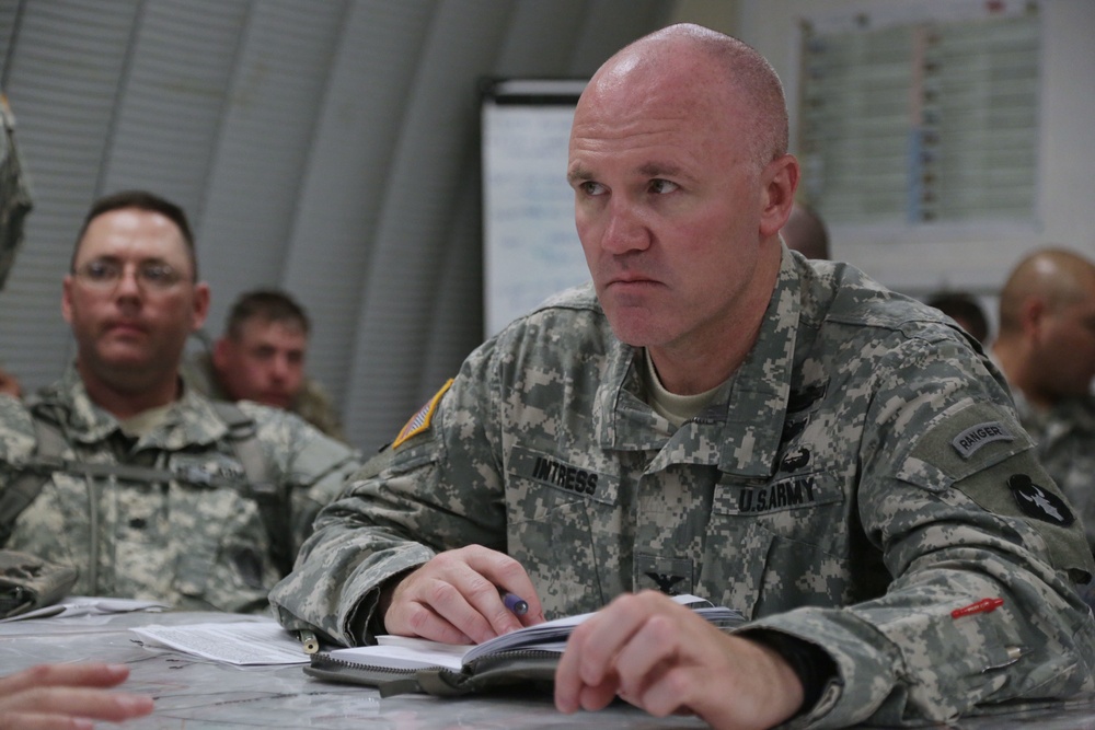 Col. Robert Intress Commands of 1st Brigade Combat Team, 34th Infantry Division