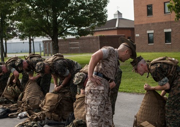 Alpha, Charlie, Delta Co. pick up day