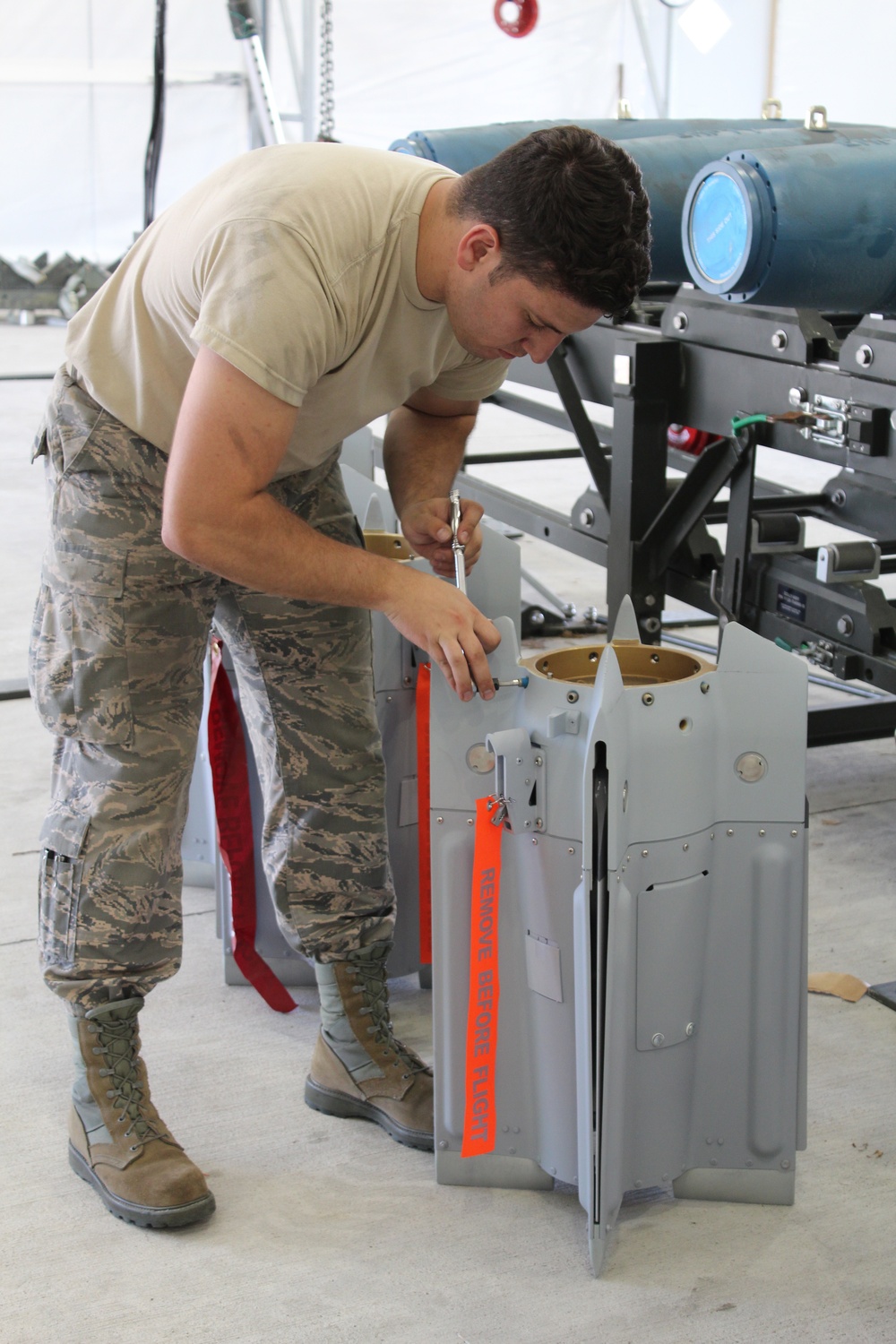 Building GBU-12 Inert Bombs