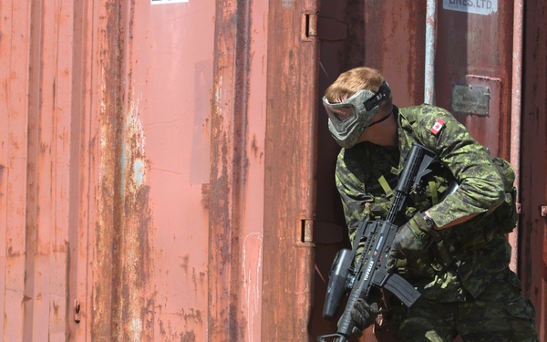 Canadian Army conducts urban training