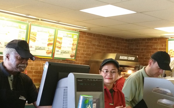 Vietnam veteran serves up sandwiches, stories at Hohenfels Subway