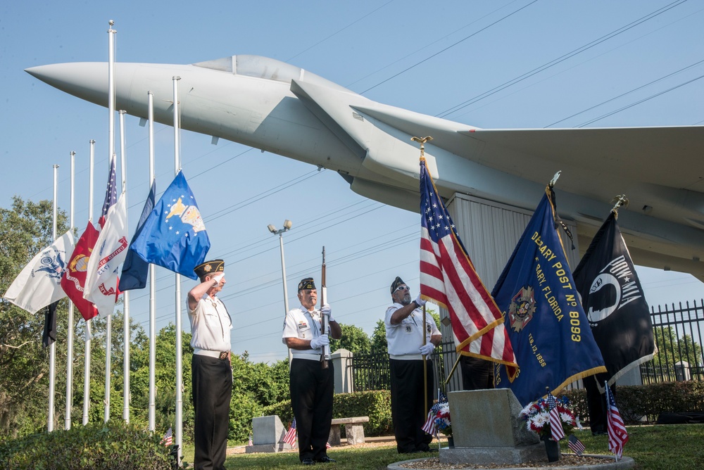 Khobar Towers victim honored at F-15 rededication