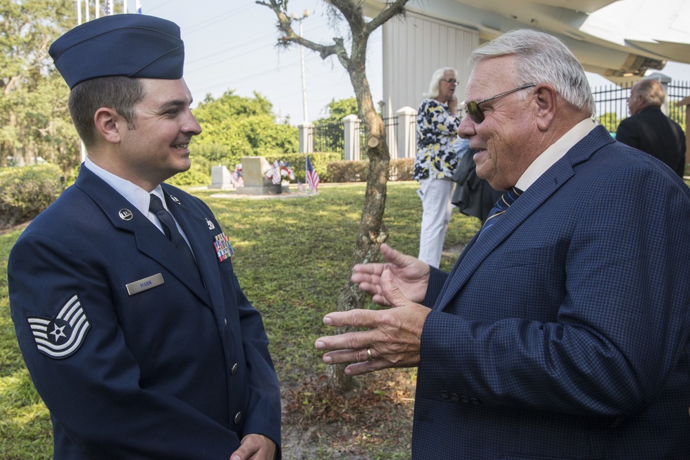 Khobar Towers victim honored at F-15 rededication