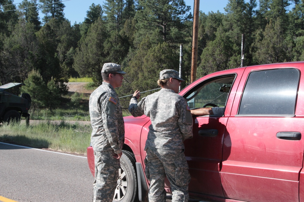 New Mexico National Guard Responds to the Dog Head Fire