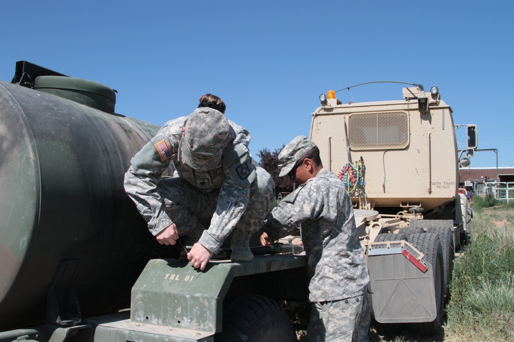 New Mexico National Guard Responds to the Dog Head Fire