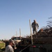 Soldiers supply timber to local tribal communities