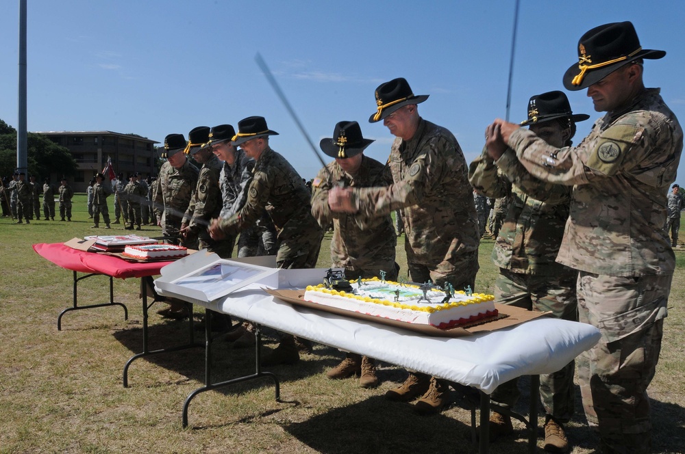 Regimental Engineer Squadron celebrates first birthday