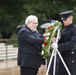 Minister of state for veterans and remembrance from the French Republic lays a wreath at the Tomb of the Unknown Soldier in Arlington National Cemetery