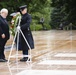 Minister of state for veterans and remembrance from the French Republic lays a wreath at the Tomb of the Unknown Soldier in Arlington National Cemetery