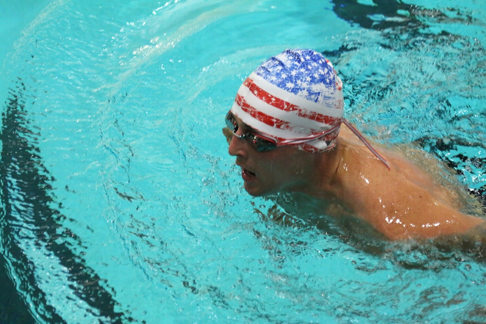 Marines use swimming as adaptive rehabilitation, friendly competition