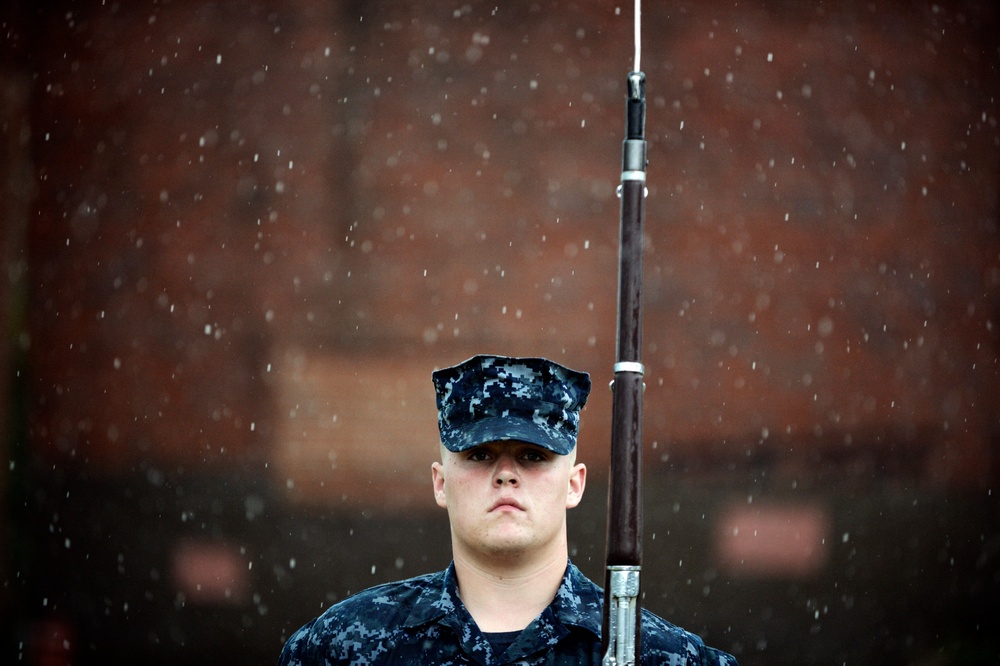 U.S. Navy Ceremonial Guard Trains at Joint Base Anacostia Bolling