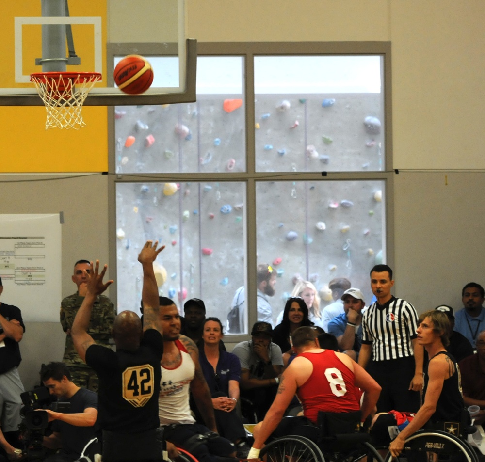 Wheelchair Basketball Army Vs USMC