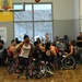 Army vs USMC wheelchair basket ball