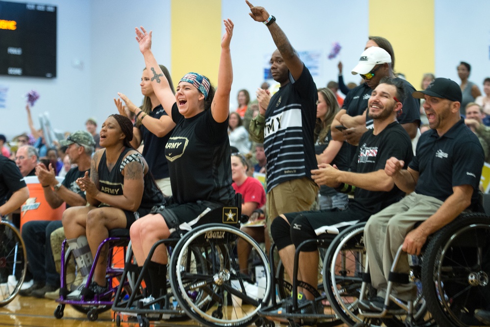 2016 Warrior Games Basketball Gold