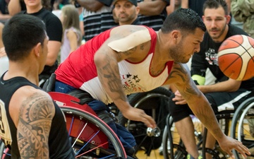 2016 Warrior Games Basketball Gold