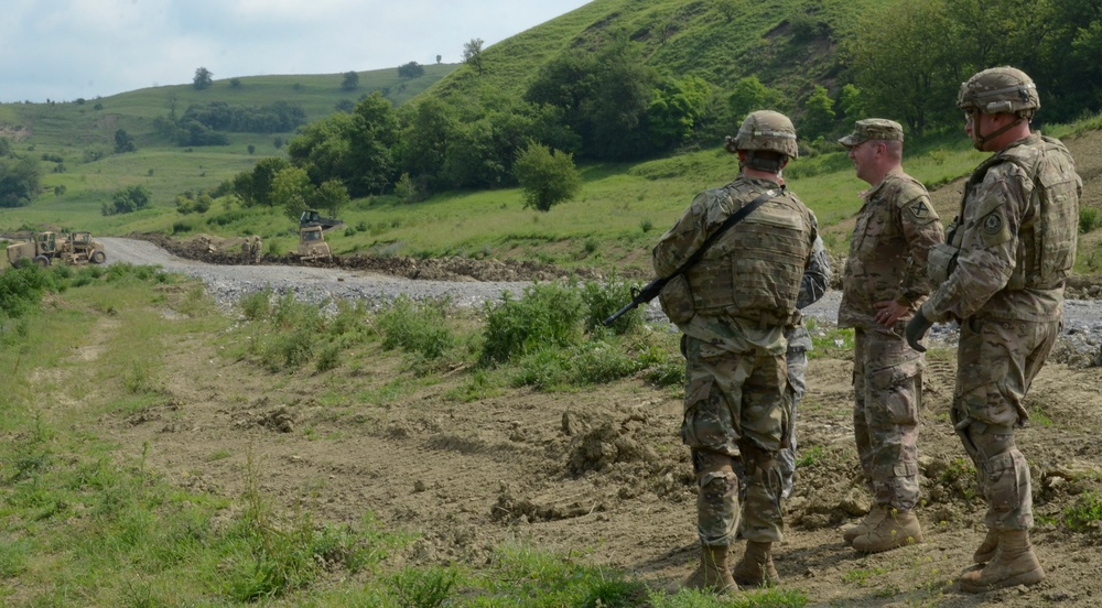 Dothan, Alabama’s 186th Engineer Company Excels in Romania