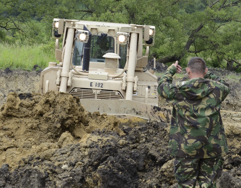 Dothan, Alabama’s 186th Engineer Company Excels in Romania