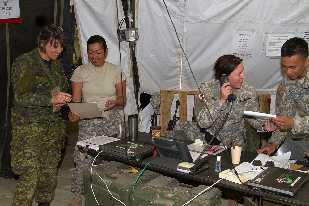 Medical Units Work Together to Provide Simulated and Real-World Care