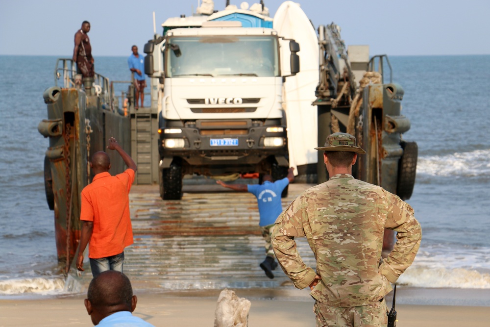 82nd Airborne paratroopers jump into Gabon, CA16