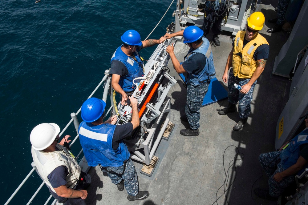 Poseidon Assurance on USS Sentry (MCM 3)