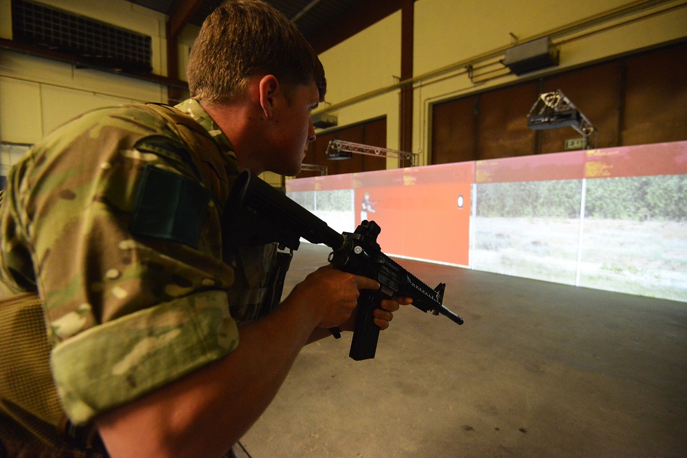 Training Support Activity Europe’s Gunfighter Gymnasium