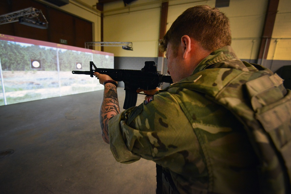 Training Support Activity Europe’s Gunfighter Gymnasium