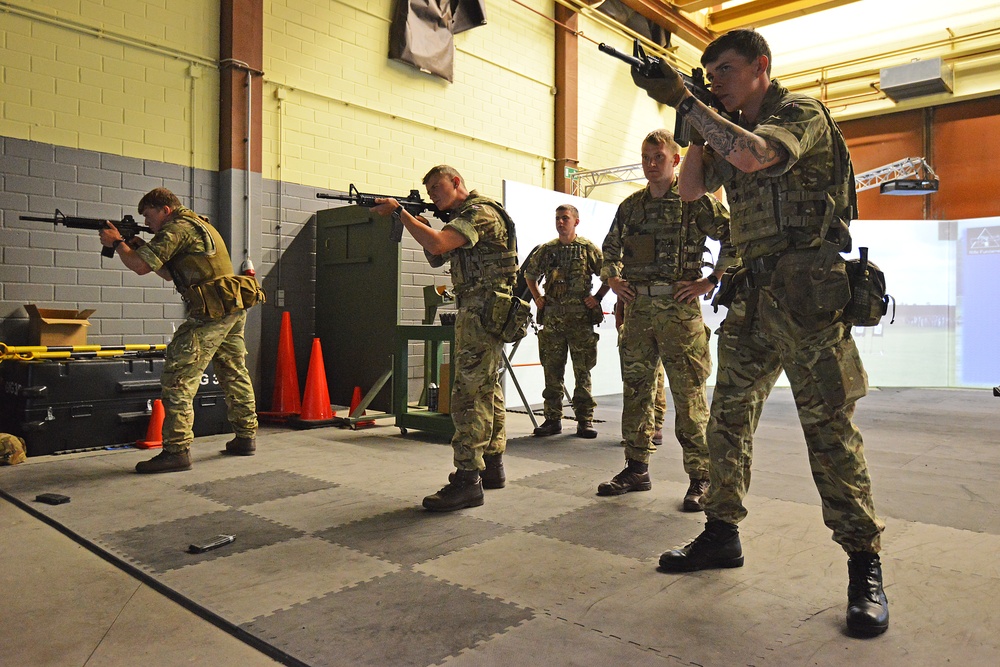 Training Support Activity Europe’s Gunfighter Gymnasium