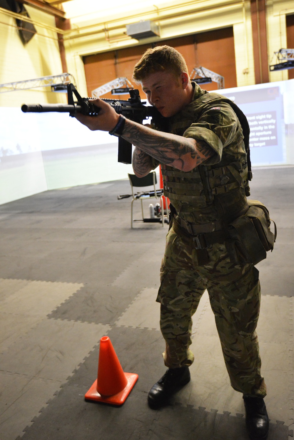 Training Support Activity Europe’s Gunfighter Gymnasium