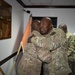 Sergeant Major Congratulates First Sergeant