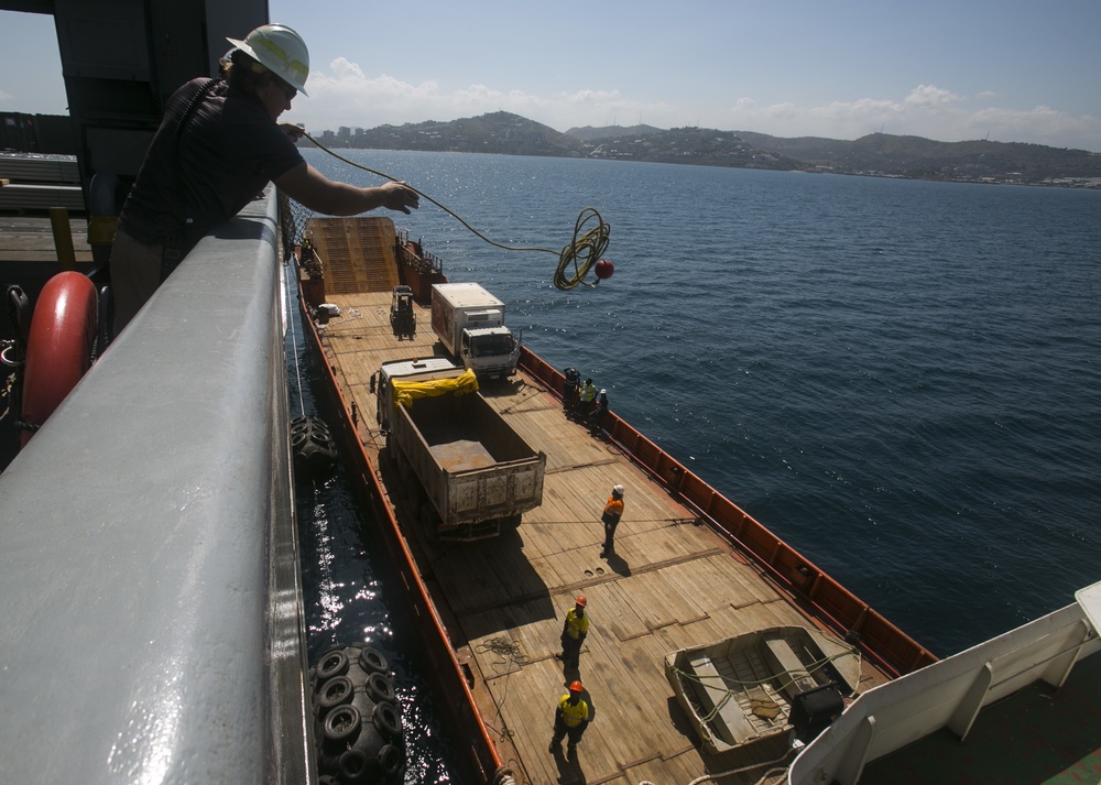 Task Force Koa Moana arrives in Papua New Guinea